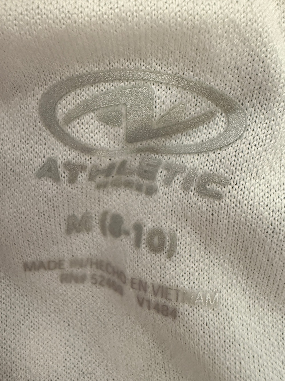 Athletic Works Medium Black & White Gingham Athletic Shorts - Picture 5 of 5